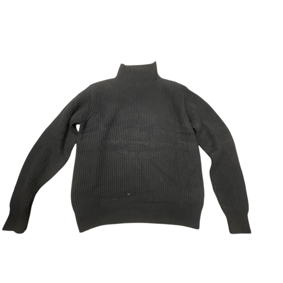 MR P. Virgin Wool Mock-Neck Sweater mens size XL MR PORTER black - Picture 1 of 6